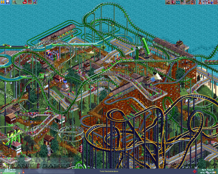 free rollercoaster tycoon game